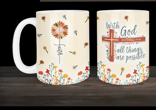 With God mug