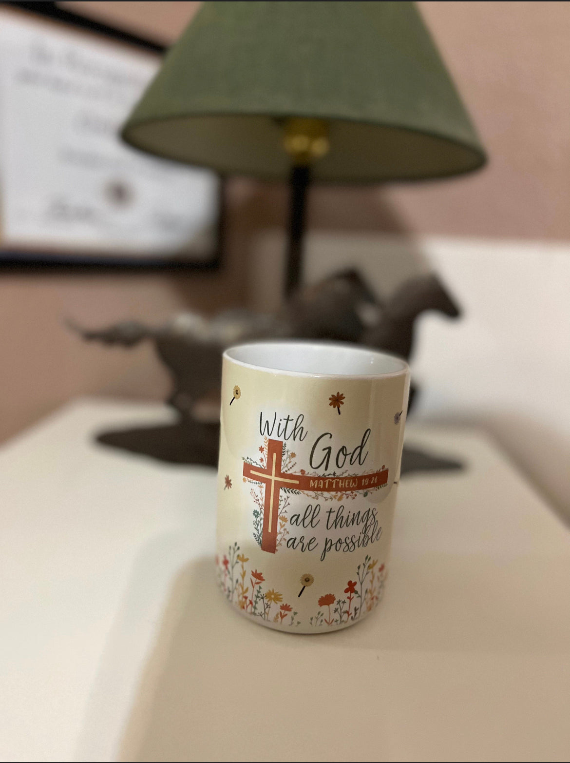 With God mug