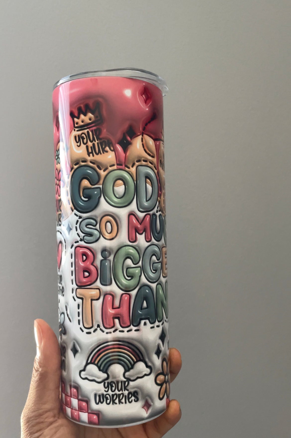 God is so much bigger than… Tumbler