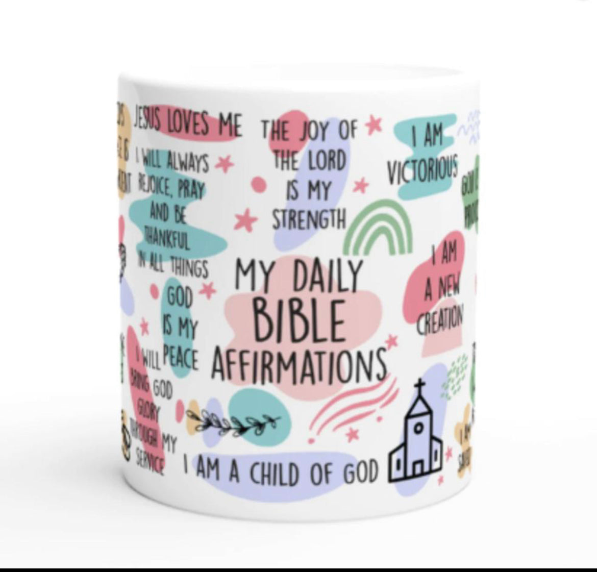 My Daily Bible Affirmations mug