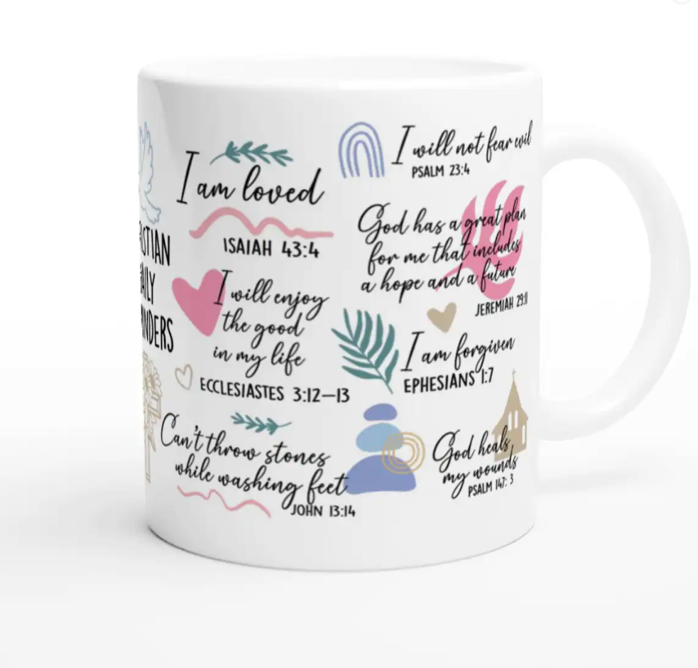 Christian Daily Affirmation Mug